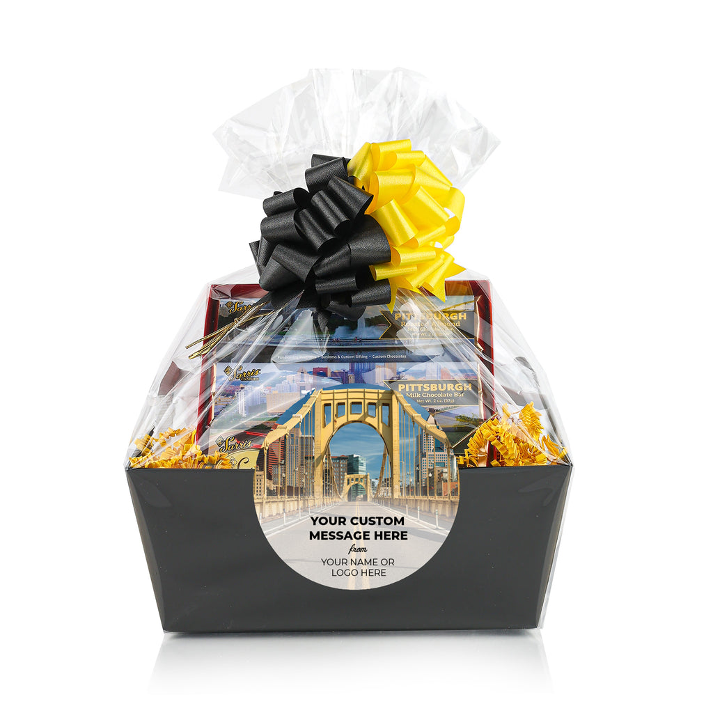 Black & Gold Breakroom Basket