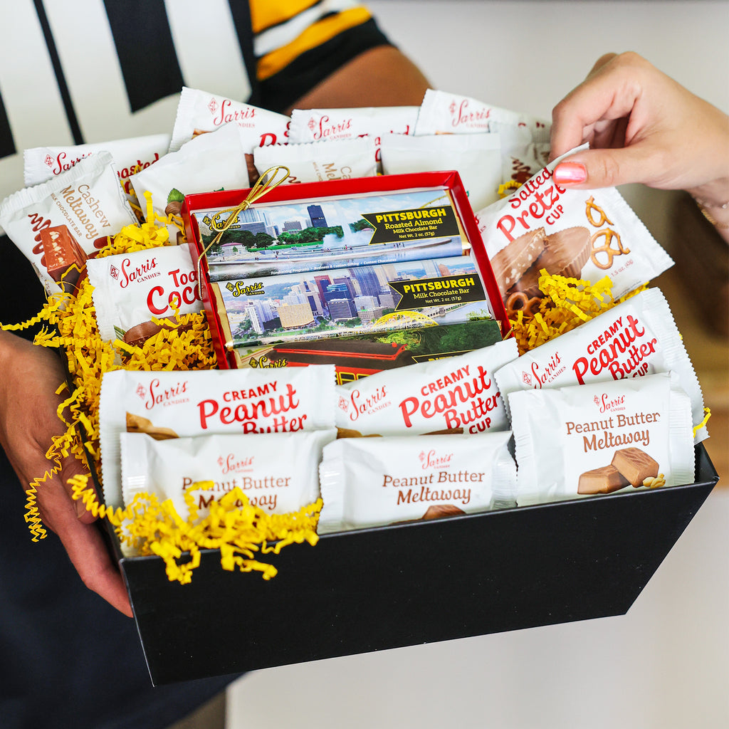 Black & Gold Breakroom Basket