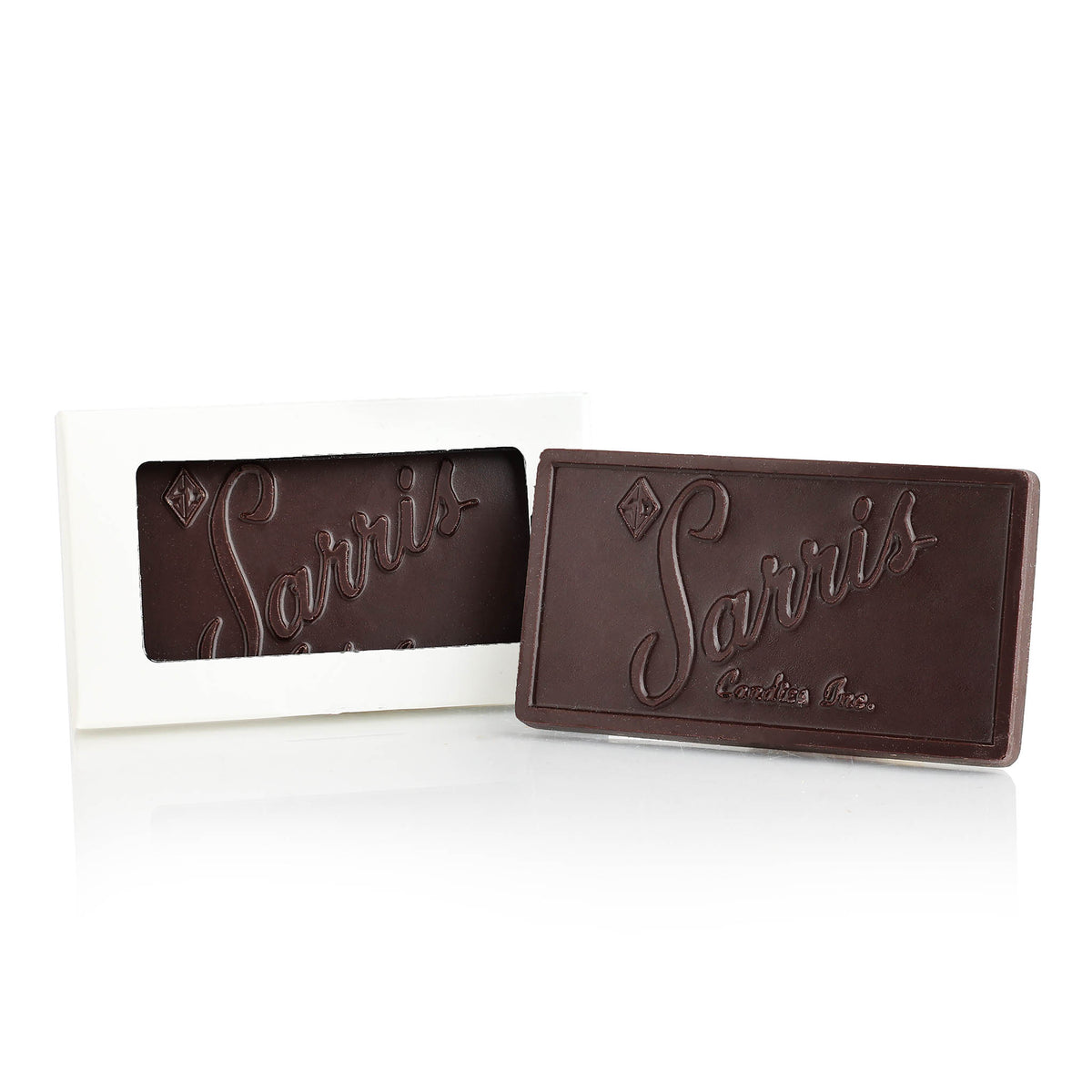 Custom Logo Business Card Dark - White box 1 oz.