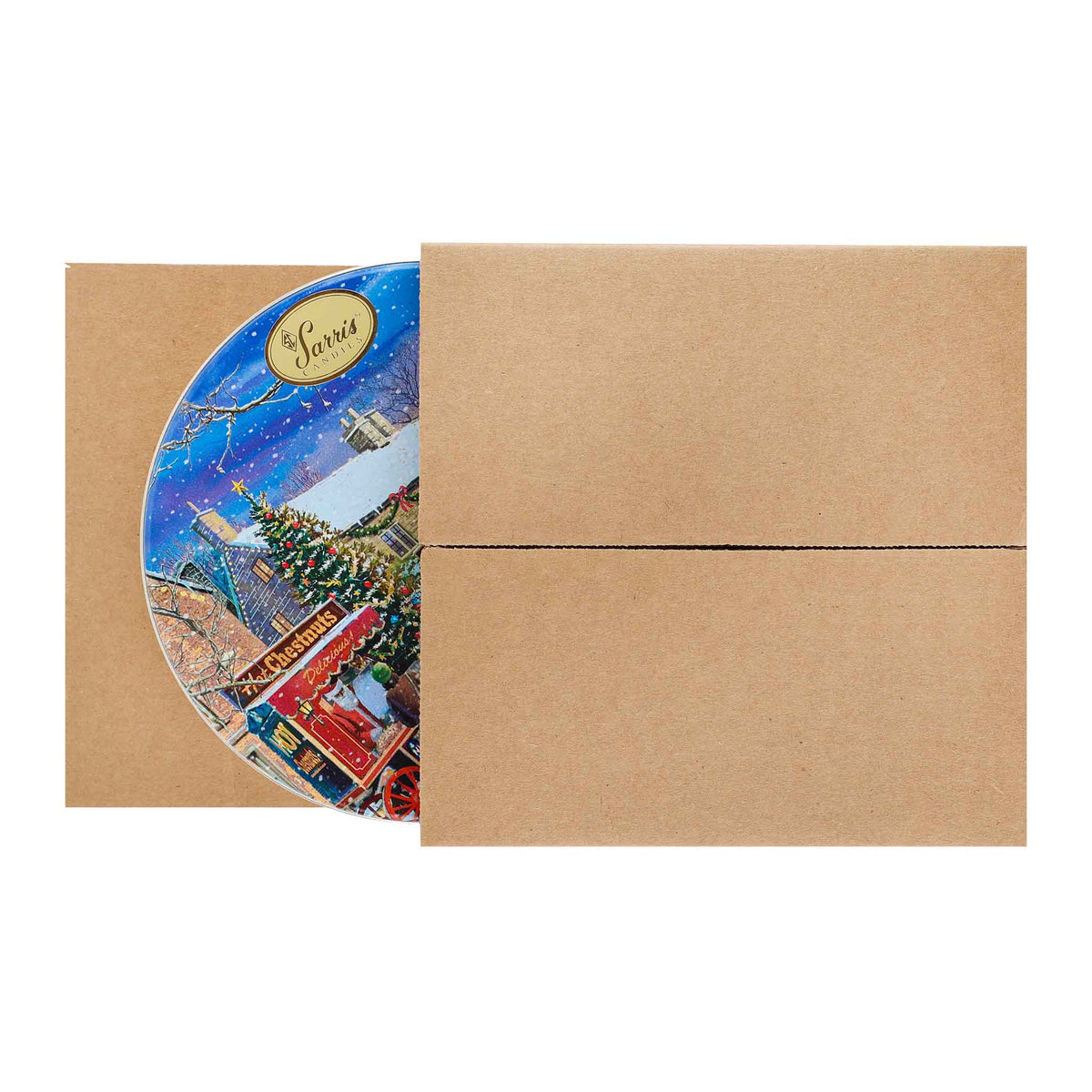 16 oz. Holiday Deluxe Assortment Tin Mailer Without Labor