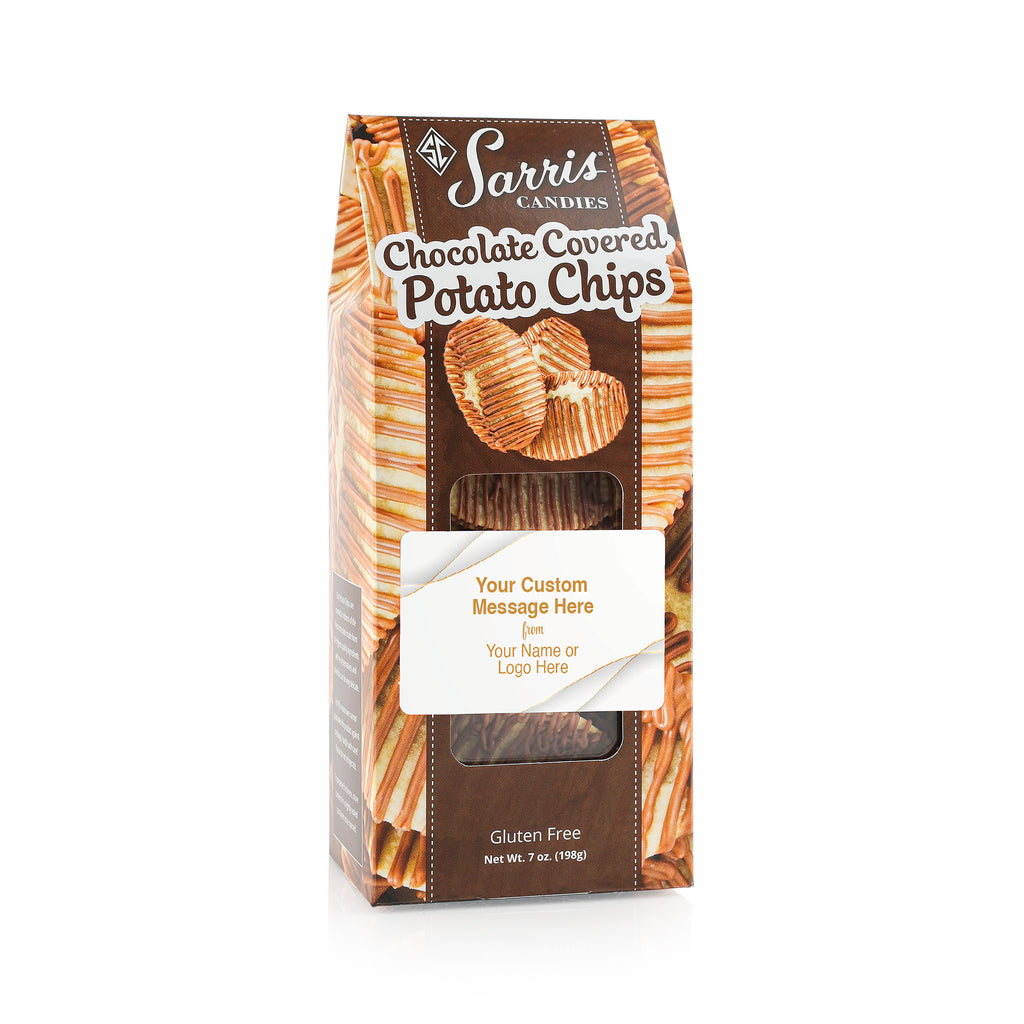 Chocolate Drizzled Potato Chips