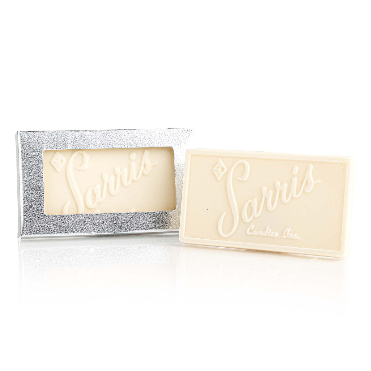 Custom Logo Business Card White - Silver box 1 oz.