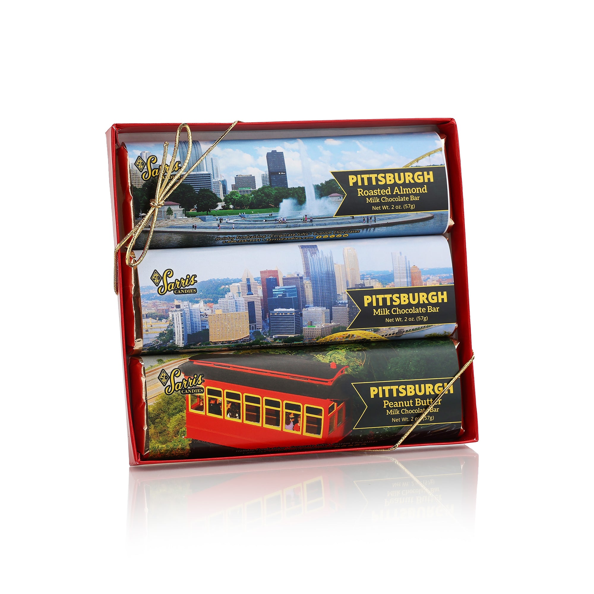 Pittsburgh Scene Bars 3 pack Scene 6 oz.