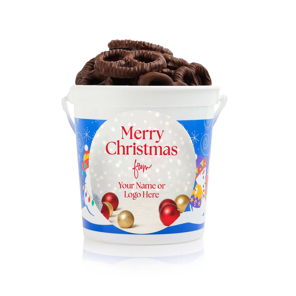 Holiday Pretzel Pail