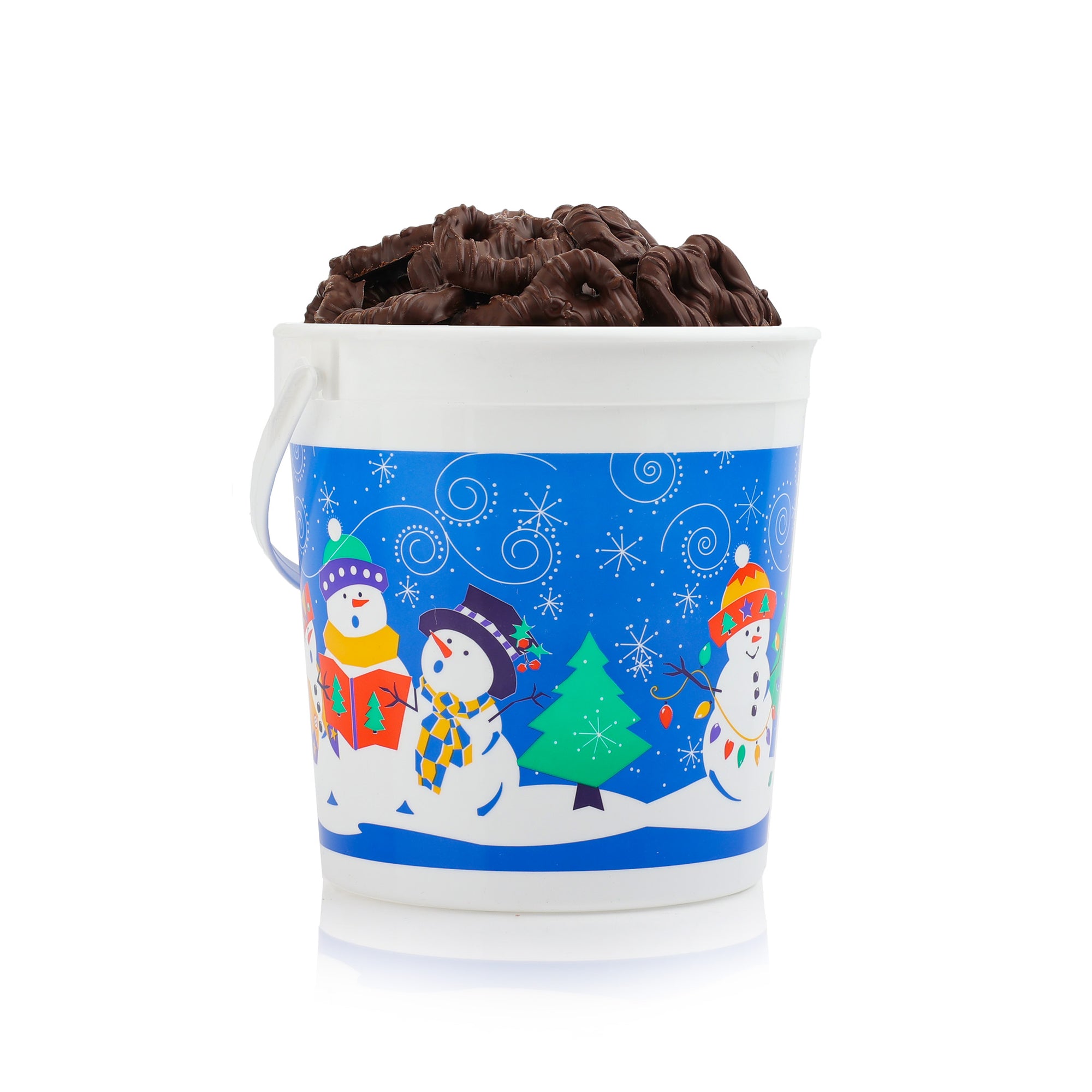 Holiday Mini Pretzel Pail Dark 28 oz. 