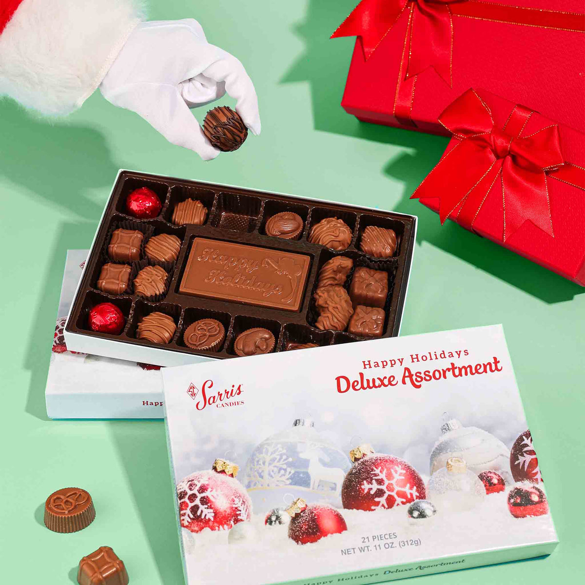 Happy Holidays Deluxe Assortment (Custom Logo)
