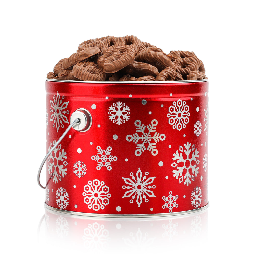 Holiday Mini Pretzel Tin 28 oz.