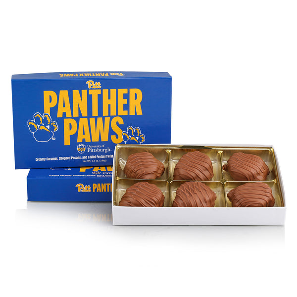 Pitt Panther Paws (6 pc. Box) 6.5 oz.